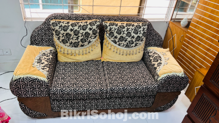 2 Set Double Sofa